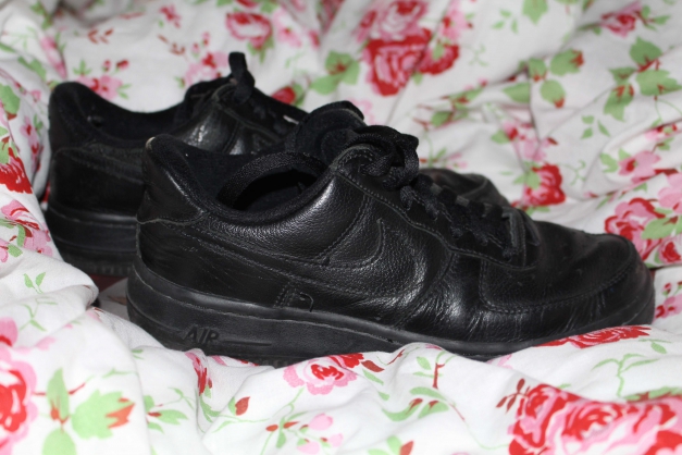 Air Force Black Leder Low