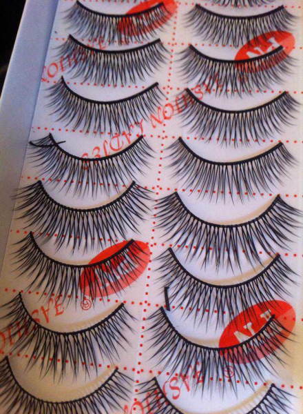 fake eyes lashes Wimpern