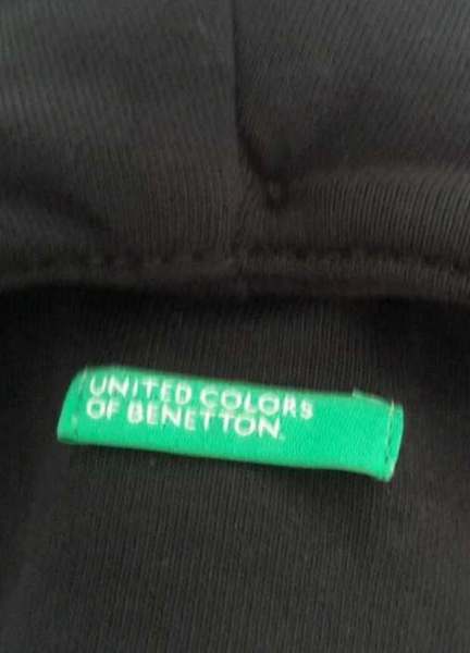 Pullover Mantel, Fleece kuschelig, Winterrmantel Benetton