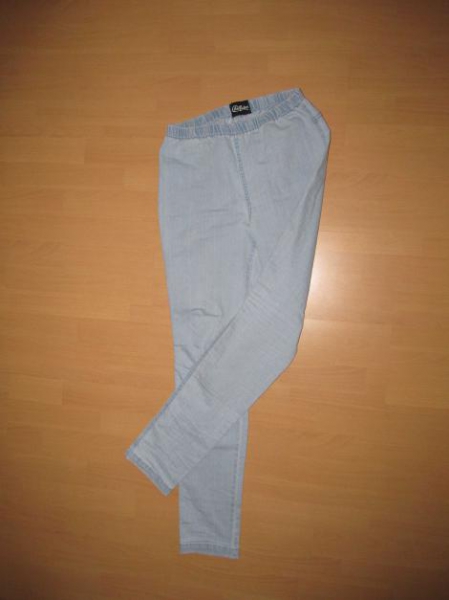 hellblaue Jeggings