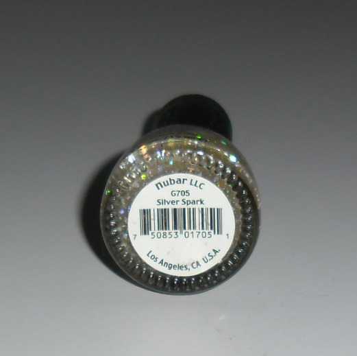 Nubar Nagellack Silver Spark *Sparkle Collection*