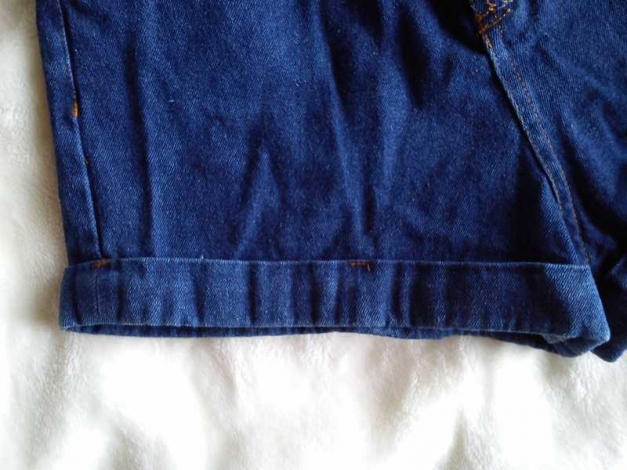 Romwe High Waist-Shorts aus Denim