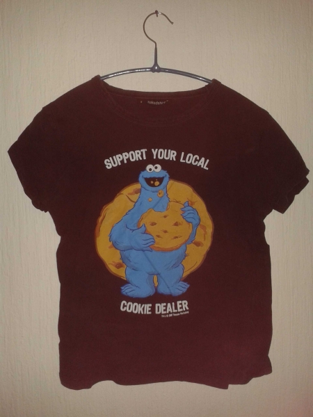 Krümelmonster T-Shirt Größe S