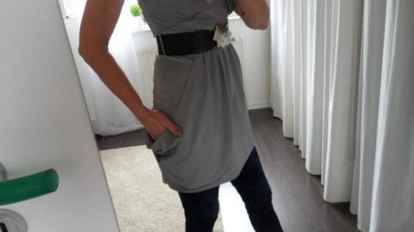 Lipsy - Bandeaux- Kleid - festliches Kleid - Tunika - Kleid - 36 - Wie neu - mit Gürtel - 