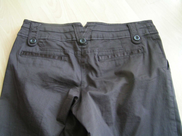 H&M Stiefelhose 7/8 Hose Braun Gr. 42 L warm wie Neu