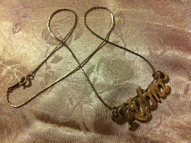 Kette mit Name: Kübra, Silber