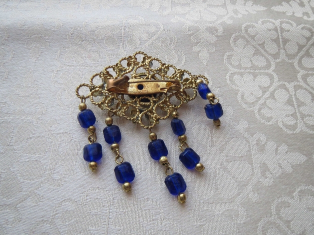 Vintage Brosche, Modeschmuck,70-80er Jahre