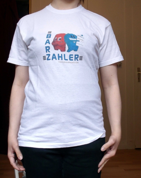T-Shirt weiß BarZahler