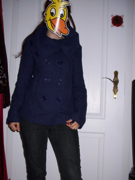 lila Jacke/ Blazer warm