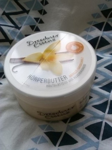 Dresdner Essenz Bodybutter mit Arganöl 'Vanille & Sandelholz' wie neu!