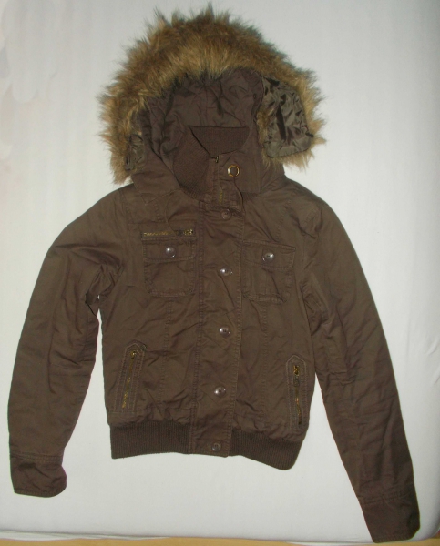 Braune Winterjacke / Übergangsjacke