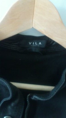 Bikerjacke, Jeans, Leder von Vila