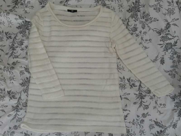 H&M Streifen-Pulli S/36