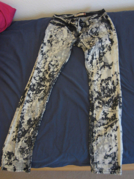 Acid Washed Jeans W 27 L 34