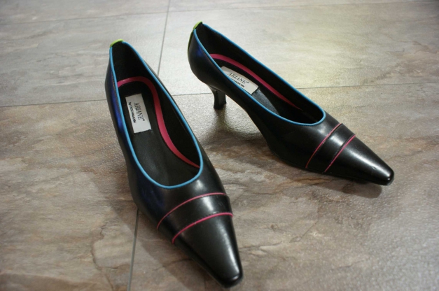 Pumps schwarz bunt