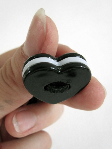 Haarban Set, Herzen und Schleife