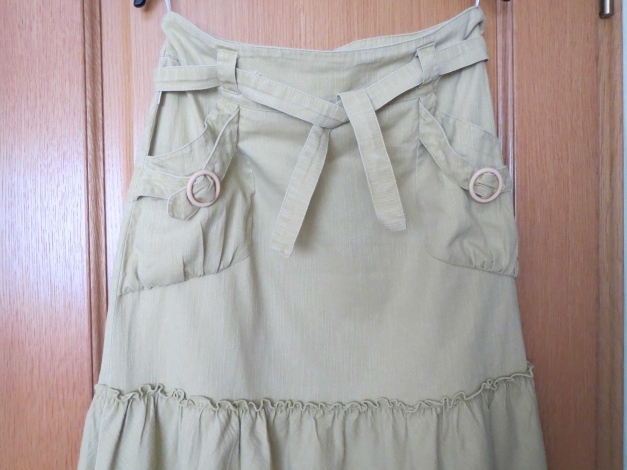 Rock, Maxi, Senfgelb