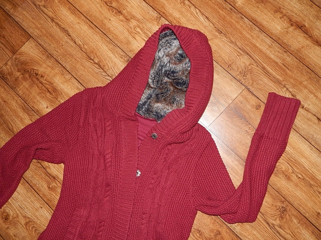 Süße Kuscheljacke strick Gr. L Pimkie