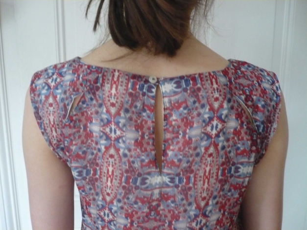 Gemustertes Sommerkleid