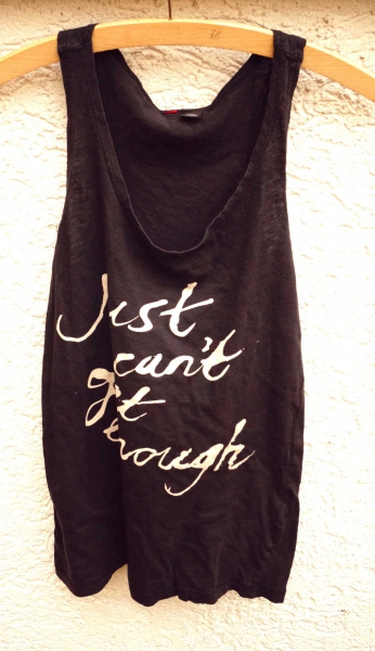 H&M Tanktop schwarz nude blogger trend urban fasion