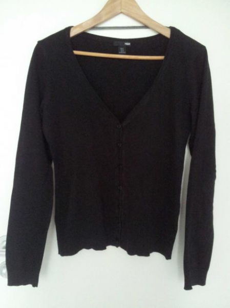 Strickjacke schwarz von H&M