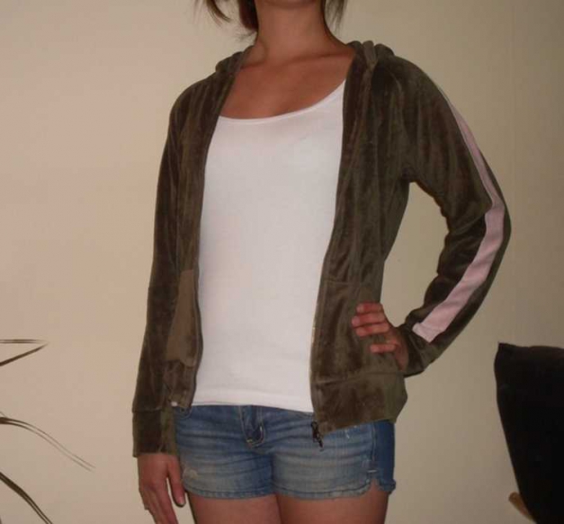 olivegrüne nicki kapuzenjacke 