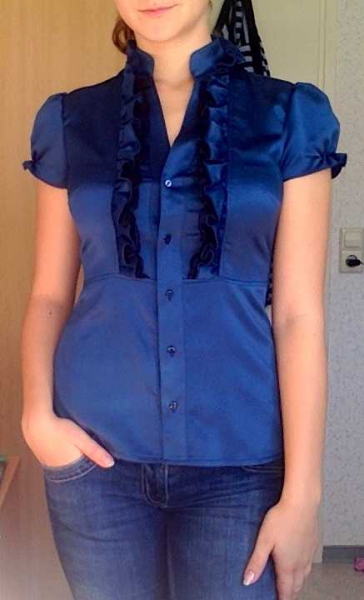 Süße Bluse für festliche Anlässe