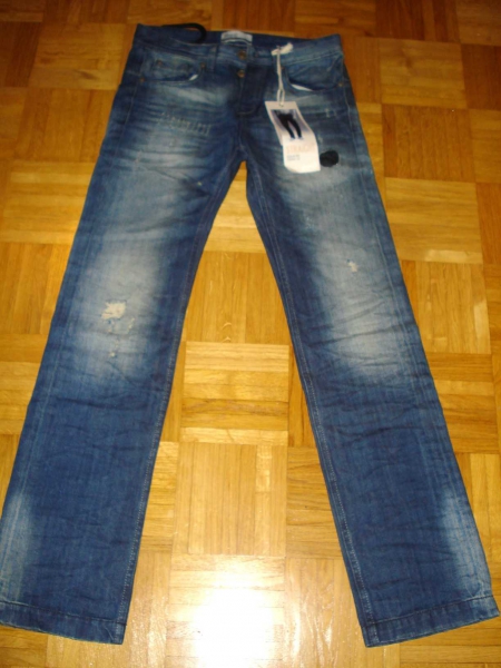 Nagelneue Fetzenjeans / Jeans m. Etikett Denim Co. blau W28/L32