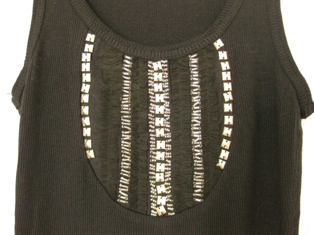 Primark Tanktop schwarz Gr. 8 (dt. Gr. 34) *neuwertig*