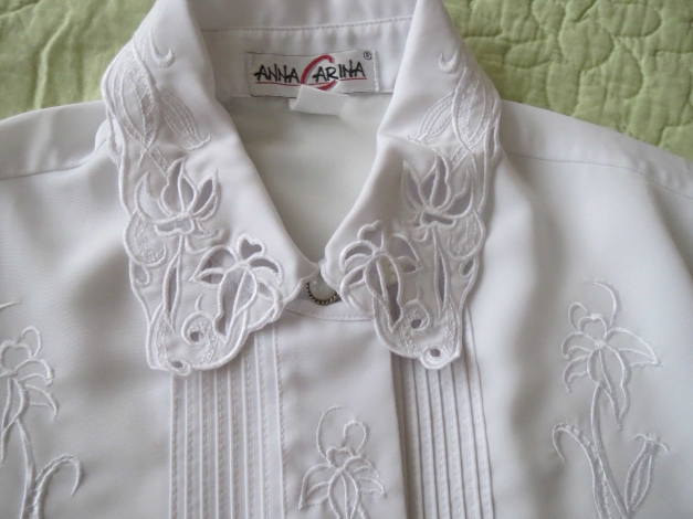 Bluse,Langarm,weiß,sehr schick