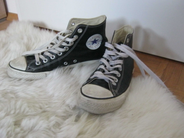 Chucks in Schwarz