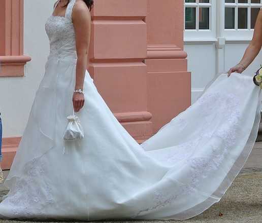 NEUER PREIS!! Wunderschönes Brautkleid, ivory, A-Linie