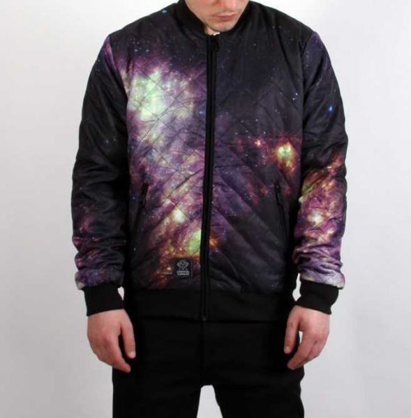 Criminal Damage - Galaxy Bomberjacke - Blogger Hipster - Jacke