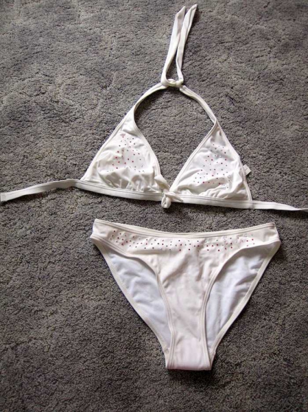 Neuer Triangle-Glitzer-Bikini Gr.M/80C
