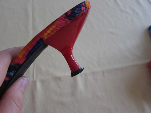 Bunte Pantoletten von Young Spirit