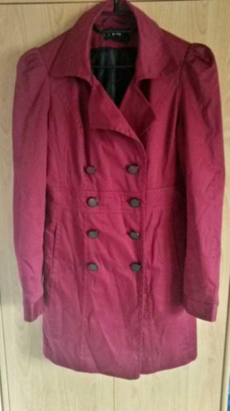 Beerenfarbener Mantel von Orsay