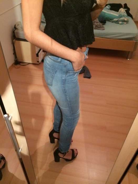 Asos Hose Ridley Helle Waschung