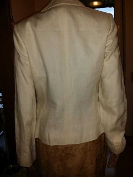 Wunderbare Schöne Blazer in weiß Neu von YORN