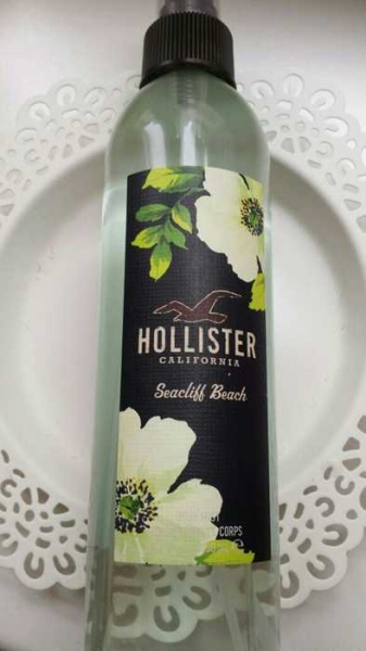Hollister Body Spray Seacliff Beach Blogger