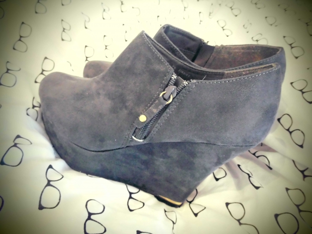 graue Wedges von Primark
