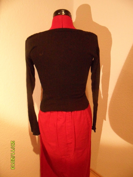 süßer langarm Strickpulli, kurz, Gr. M von Impuls