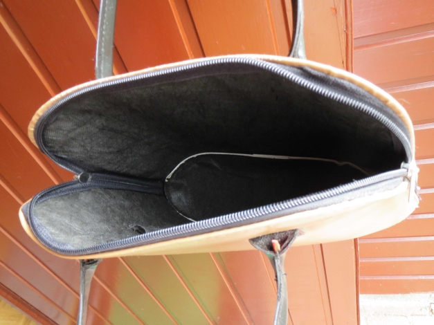 Tasche,schwaz-beige,schick