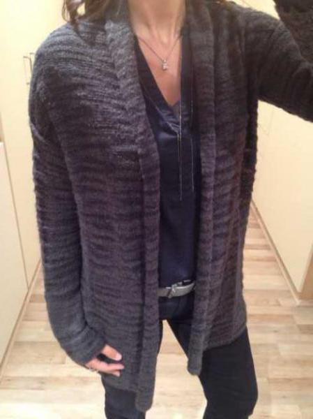 Grauer Cardigan PROMOD