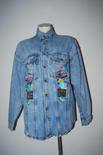 Vintage True Blogger Jeansbluse  Trendi 