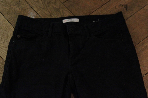 schwarze Jeanshose von Esprit
