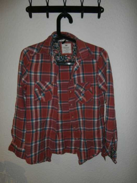 Karierte Bluse von Denim