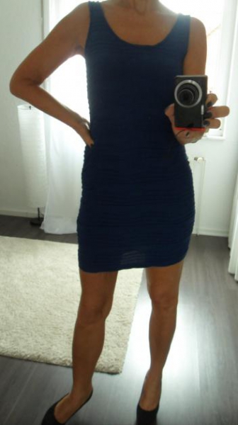 Stretchkleid - Minikleid - M - Amisu by New Yorker