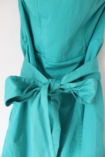 super hübsches türkises Kleid