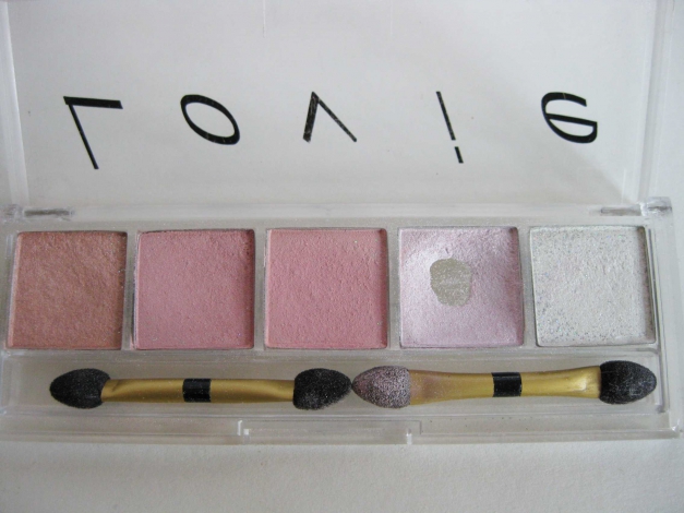lidschatten palette rosa weiß