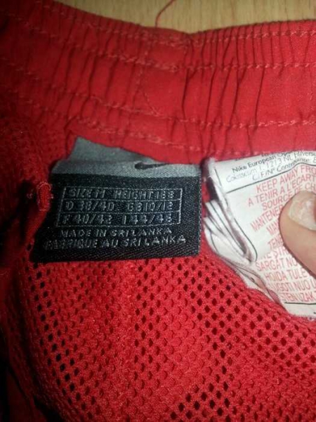 Sporthose Nike rot Gr.38